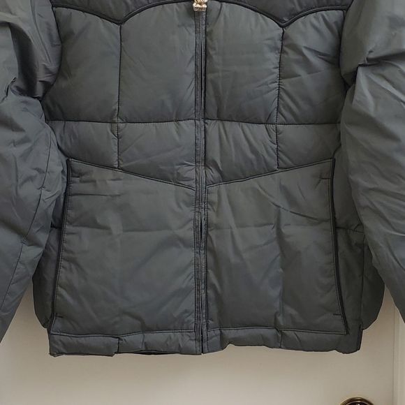 🤩New with tags Rare Vintage Comfy down puffer gray jacket size men's S - Picture 4 of 10